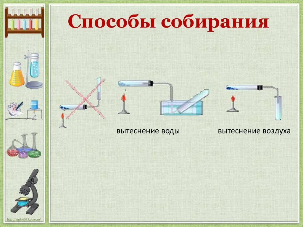 Собирание кислорода. Собирание водорода методом вытеснения воды рисунок. Собирание кислорода методом вытеснения воды. Способы собирания воздуха. Собирание кислорода вытеснением воздуха.