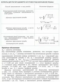 Рассчитать диаметр заготовки
