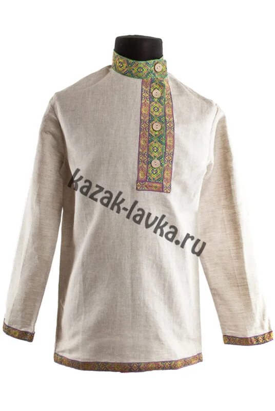 застежка косоворотки