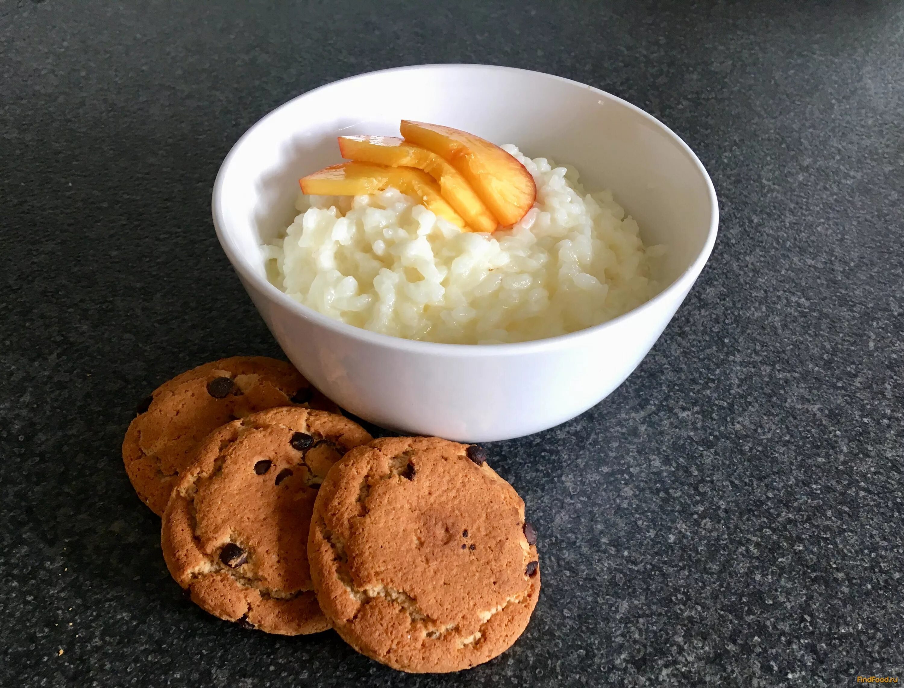 молочная рисовая каша калории