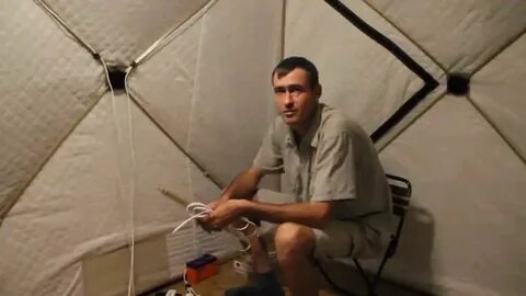 Как сделать палатку зимней рыбалки