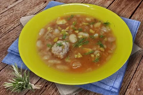 Постные щи с фасолью и грибами рецепт