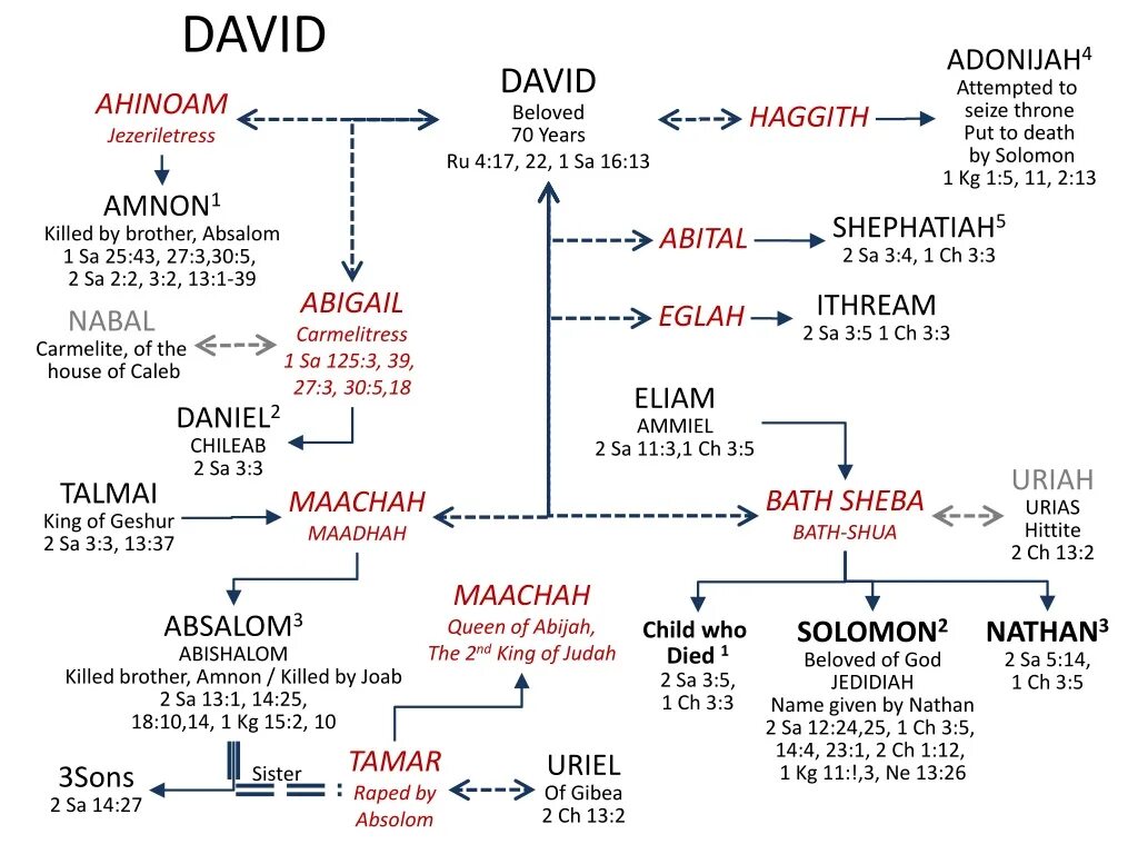 Потомки понятие. Родословная Давида схема. Родословная царя Давида схема. Генеалогическое Древо царя Давида. Родословие царя Давида.