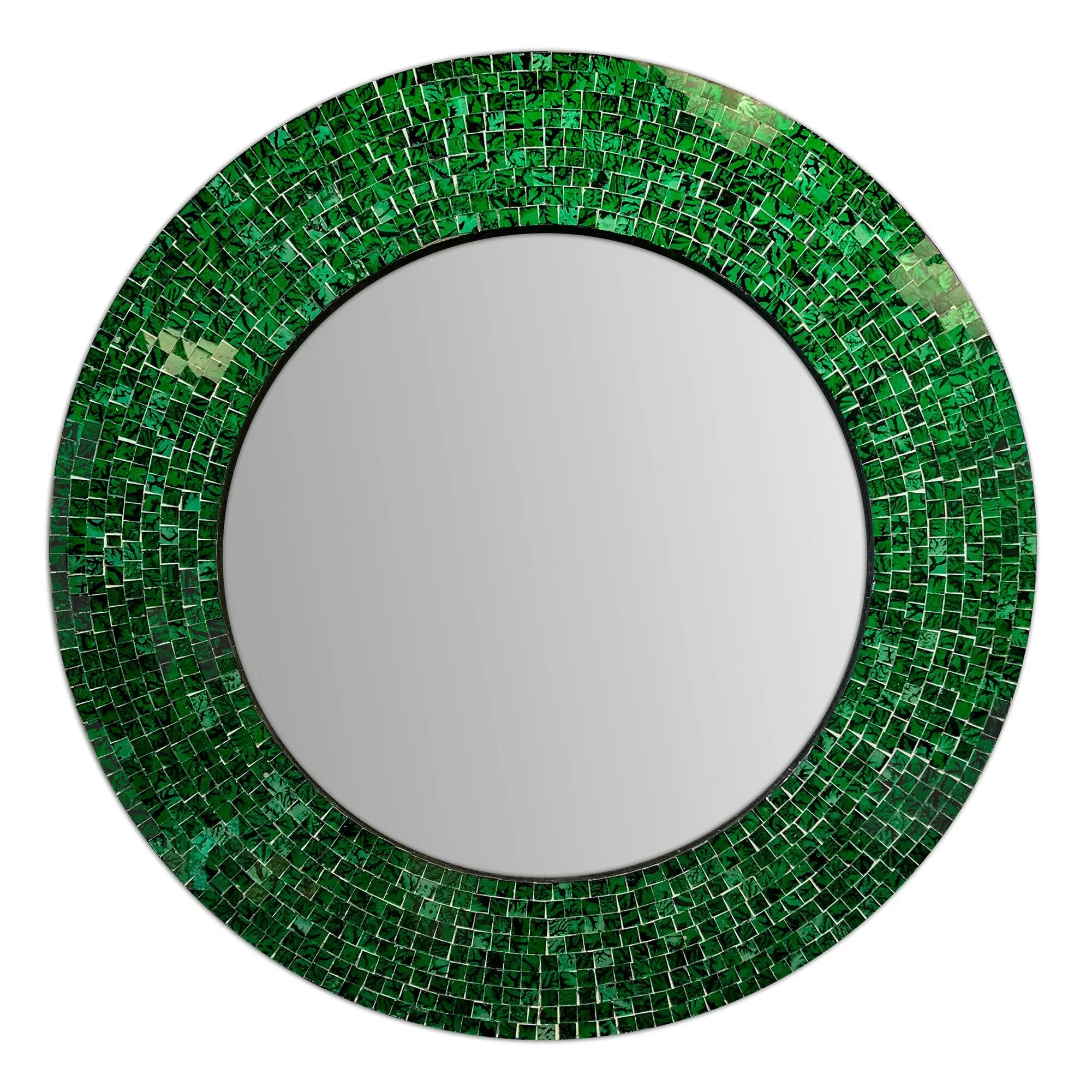 Зеркало круглое зеленое. Изумрудное зеркало. Круглое зеркало с мозаикой. Круглая зеленая мозайка.