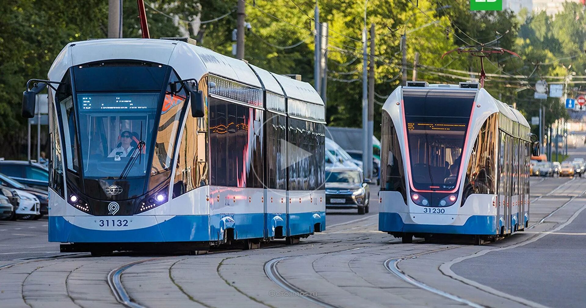 Парад трамваев 6 апреля 2025