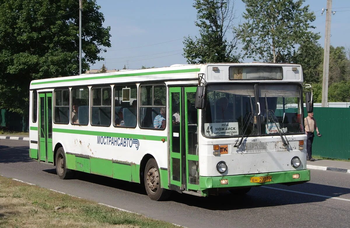 Сегодня автобус руза москва. Автобус Можайск Руза. Ен 232. Новые автобусы в Рузе.