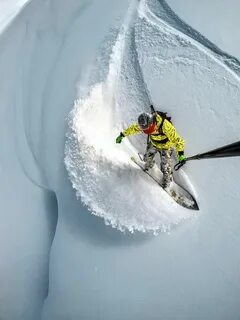 Surfing snowboarding
