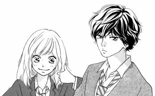 Дорога юности футаба. Коу и футаба. Футаба йошиока. Drawing love chasing kou. Chasing kou.