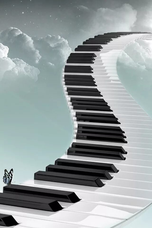 Piano in the sky
