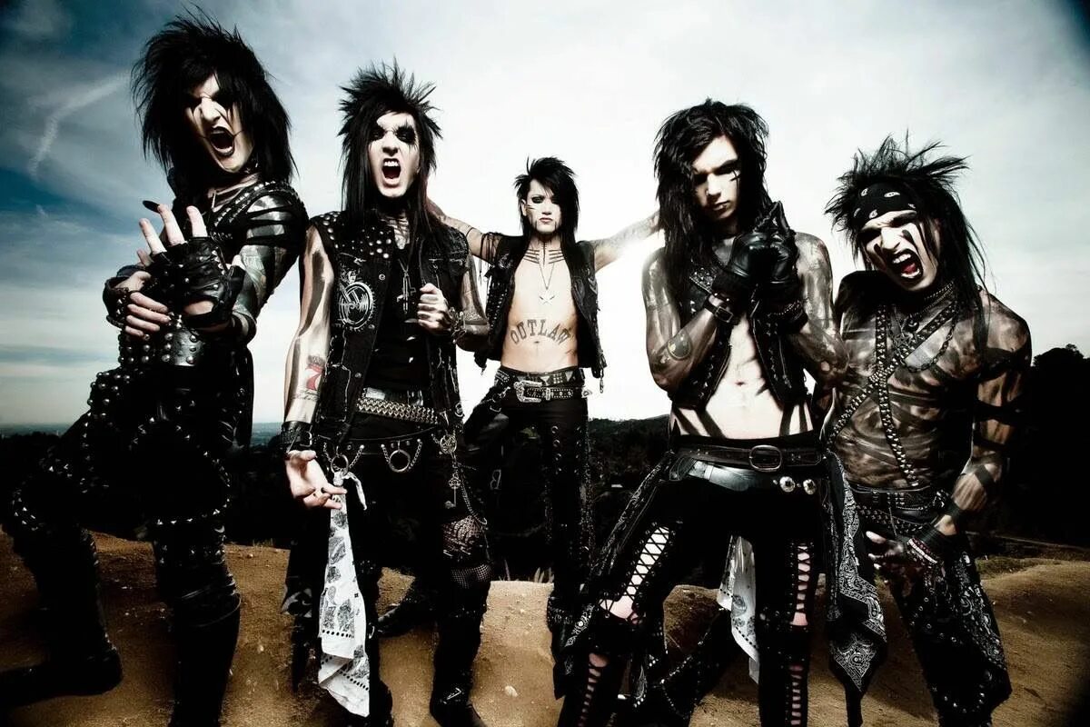 Ин зе трэш. Группа Black Veil Brides. Black Veil Brides 2012. Рок группа Black Veil Brides. Black Veil Brides 2007.