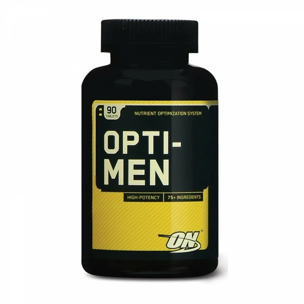 Витамины для мужчин для работоспособности. Optimum Nutrition Opti-men 90.