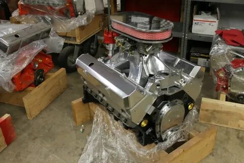 Двигатель 383 STROKER SBC CRATE ENGINE 475HP new ROLLER TURN