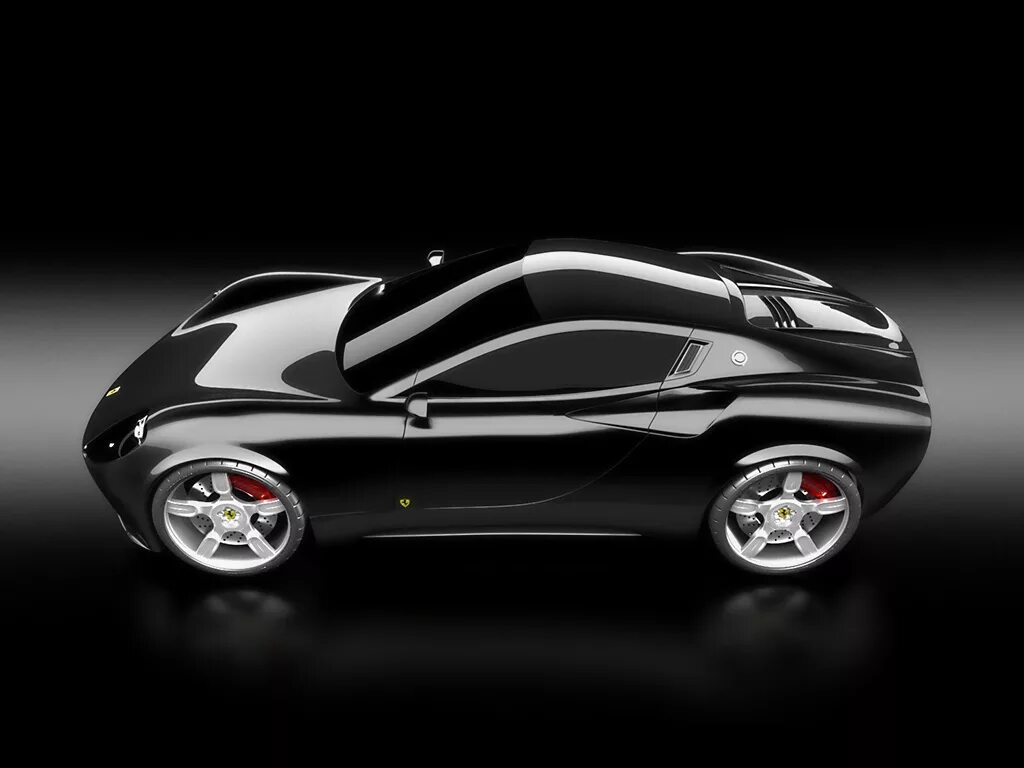 E car. Ferrari Dino Concept. Феррари Дино 2007.