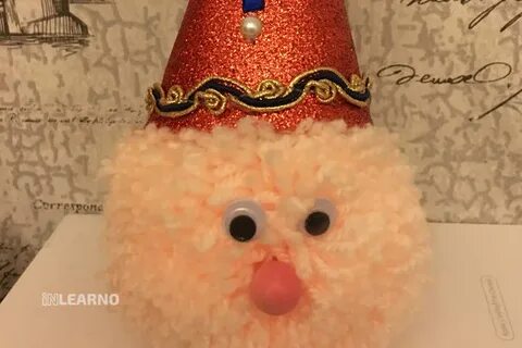 Гномики из помпона и втулки