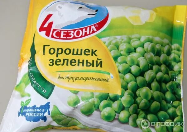 Зеленый горошек замороженный рецепты с фото