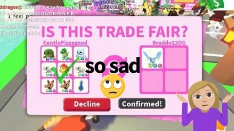 Adopt me trade values на русском