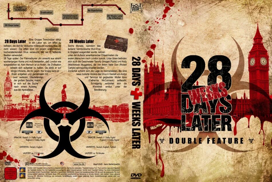Two days later when. 28 дней спустя диск. 28 дней 2000 постер. шрифт аналог 28 days later.