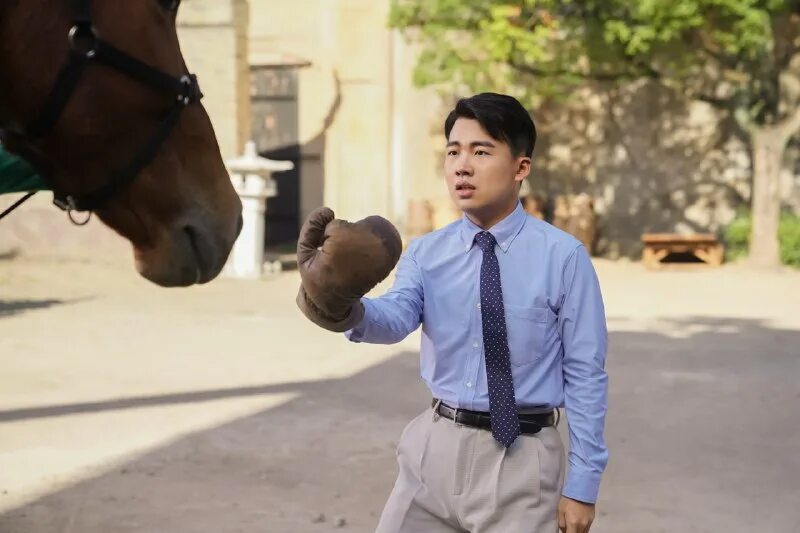 джеки чан и конь