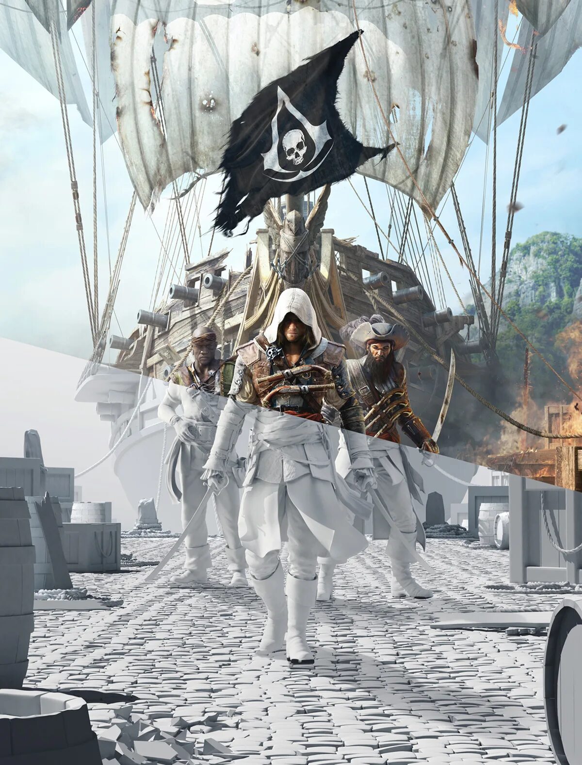 Пиратка ассасин мираж. Тортуга Assassins Creed. Ассасин Крид Мирадж. Ассасин Крид черный флаг. Ассасин Крид 2007.