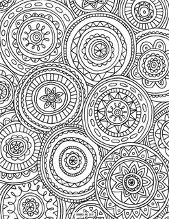 Fancy Coloring Pages For Adults 