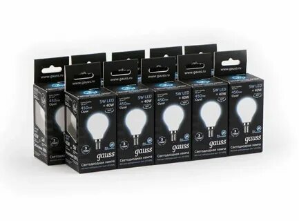 Лампа gauss 5.5 w