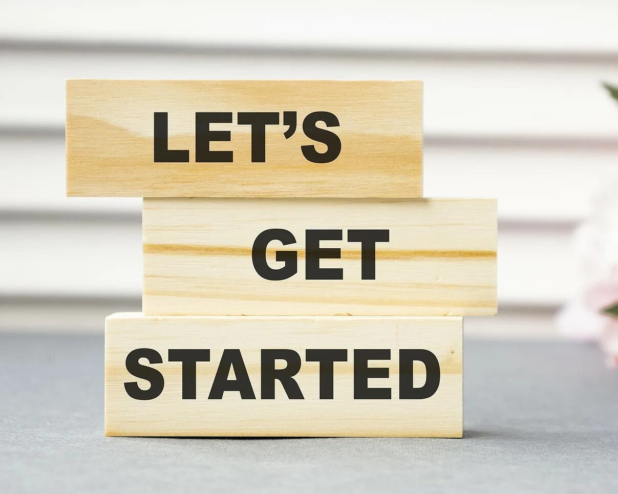 Lets start перевод. Let s get started.