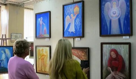 Передвижные выставки художников