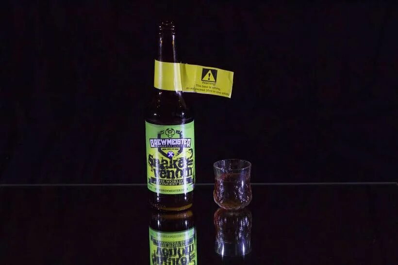 Snake venom beer. Snake venom beer
