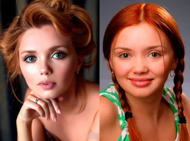 Как зовут рыжую актрису русскую