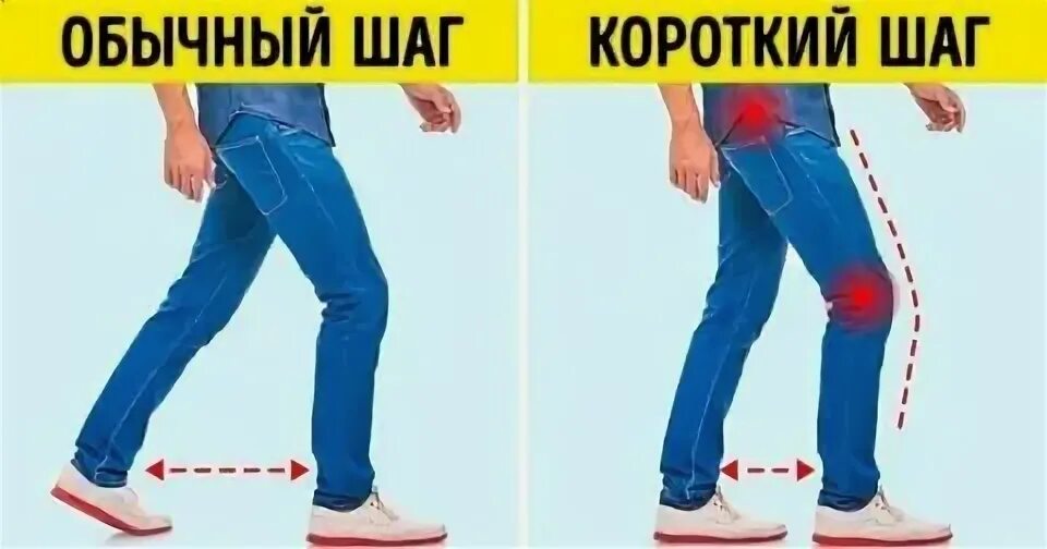 Короткие шаги