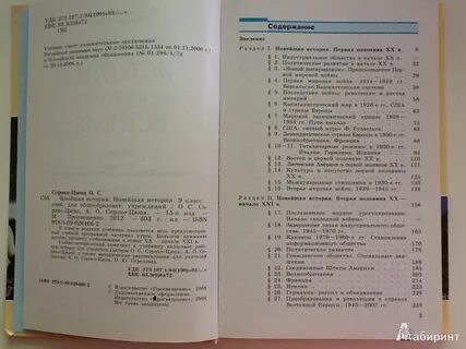 Новая история 9 класс содержание