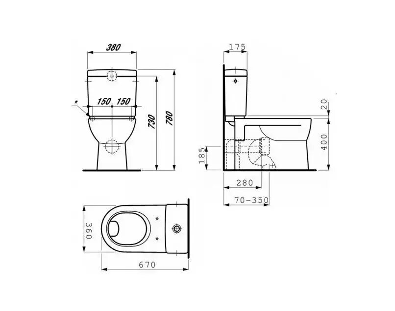 Высота напольного унитаза. Унитаз Laufen Pro 2495.8 (8.2495.8.000.000.1) напольный (чаша) цвет белый. Габариты унитаза компакт с бачком. Безободковый унитаз напольный с бачком и микролифтом. Размер унитаза с бачком стандарт.