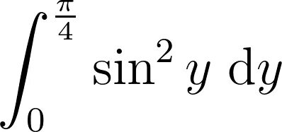 Frac pi 4