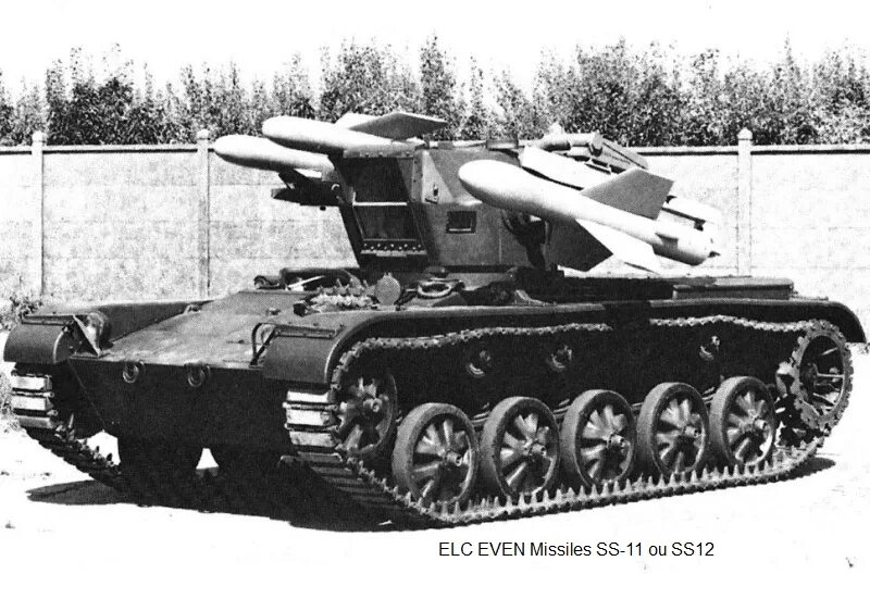 Combat de. SS.11 ПТУР. ELC even с ракетами Nord-Aviation. ELC even SS.11. ELC even 120.