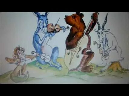 Осел козел и косолапый мишка затеяли