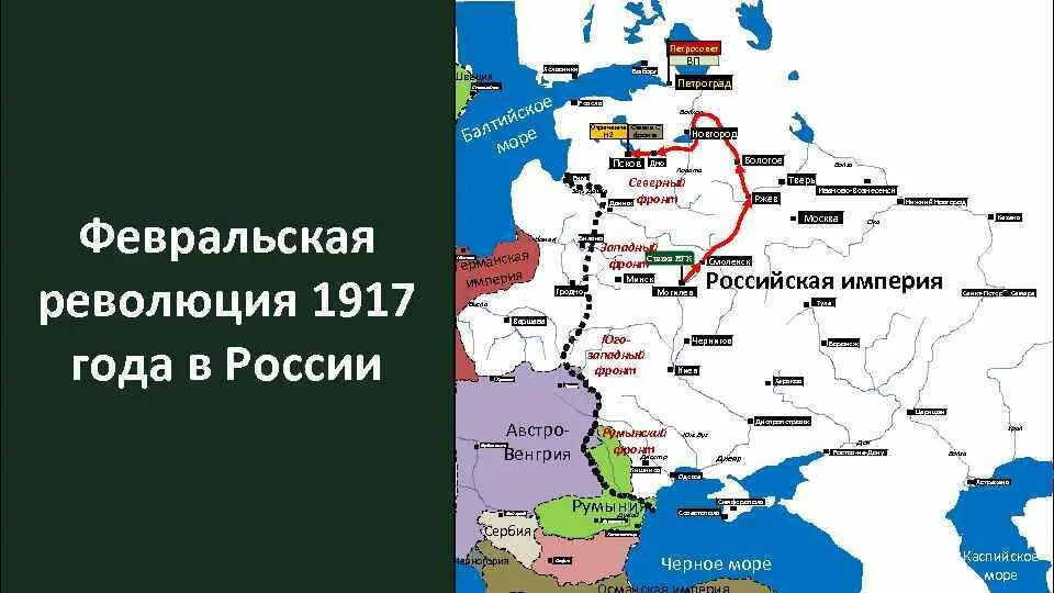 Октябрьская революция 1917 года - презентация для 9 класса