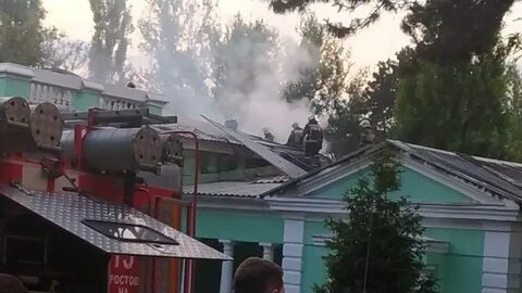Пожар в зоопарке