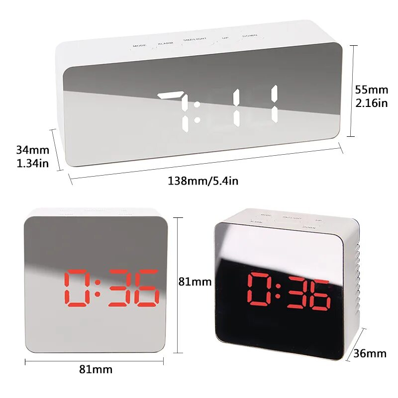 Multi function mirror electronic clock. Led mirror clock инструкция на русском. часы julys song зеркальные отзывы покупателей.