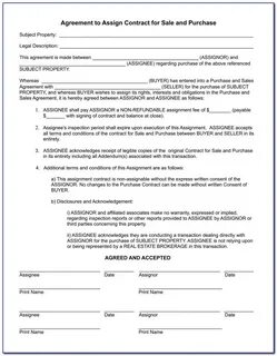 Agreement relating to the