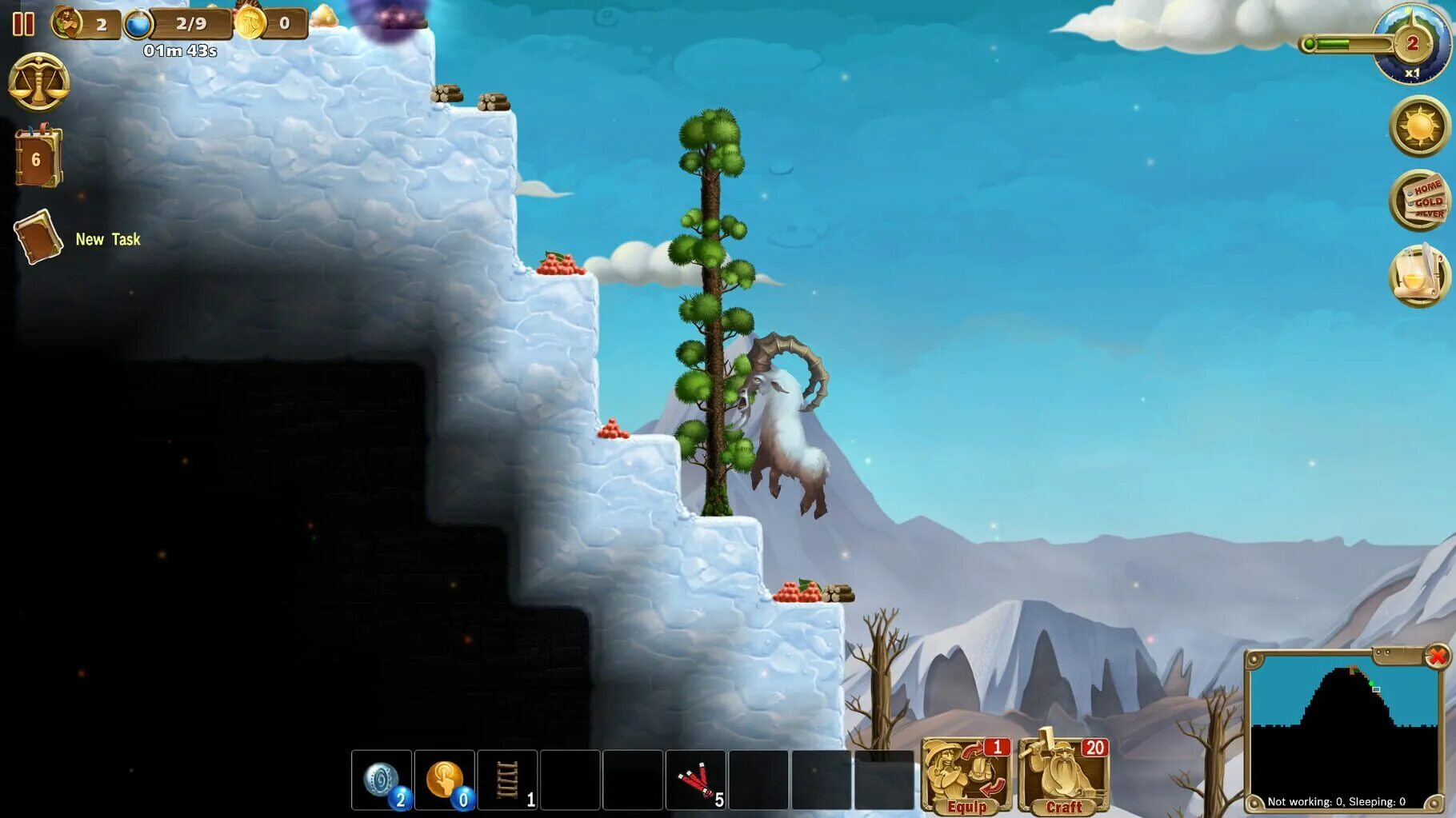 Craft the world invasion. Крафт зе ворлд одинокая гора. Craft the World одинокая гора. Игра Craft the World 3. Игра Гномы Craft the World.