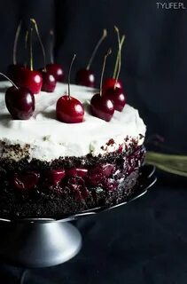 Вишневый торт из замороженной вишни