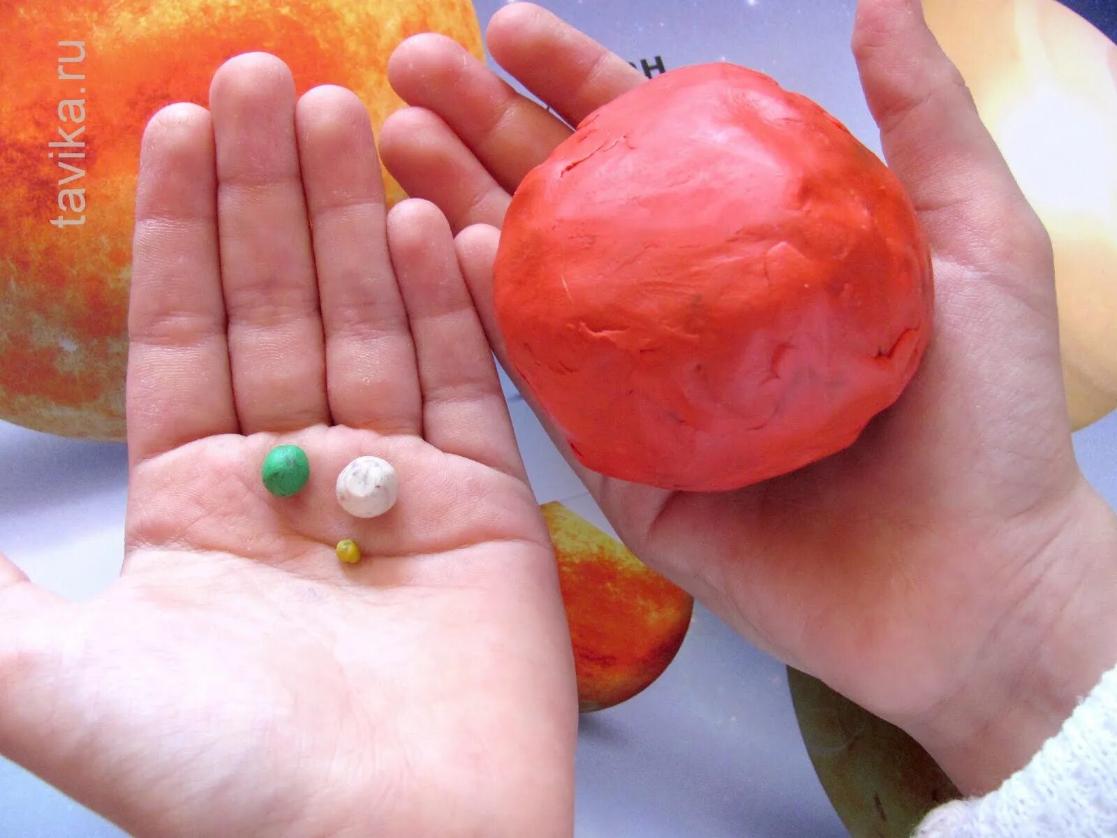 Модель звезды 1 класс