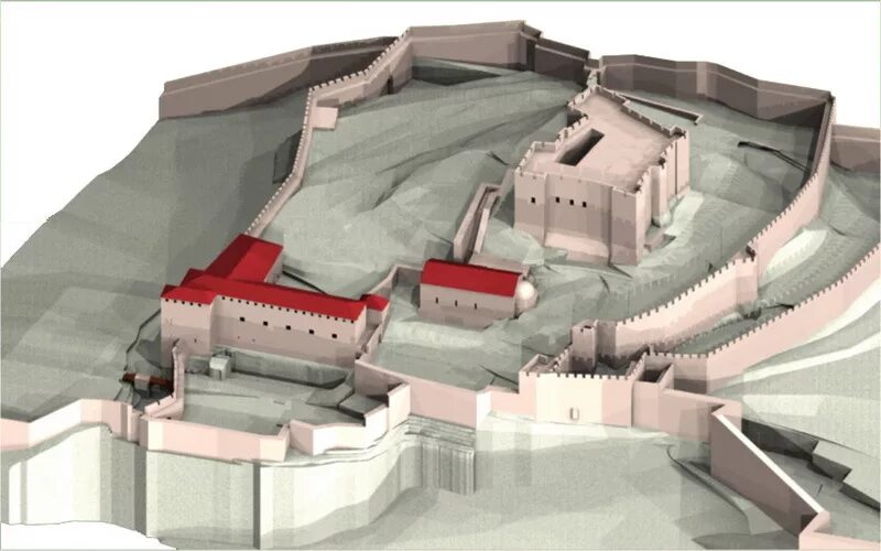 Замок Саон Сирия. Худжандская крепость план. Гюлистан (крепость, Карабах). Крепость Баальбек реконструкция.