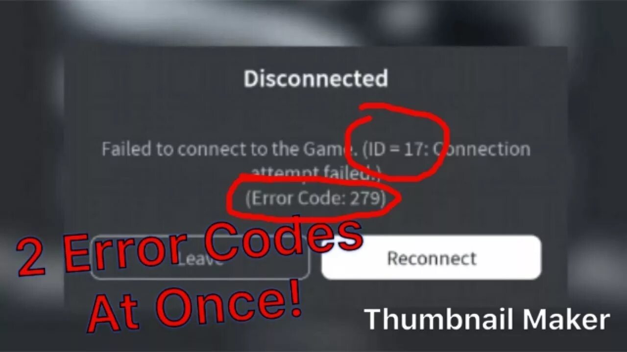 Failed to connect game id 17 roblox. Ошибка 279 в РОБЛОКС. Error code 279. Roblox Error code 272. Код 279 в РОБЛОКС.