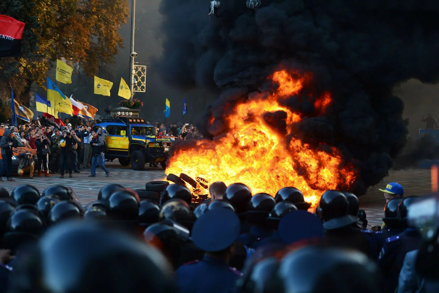 Происходящие события в киеве