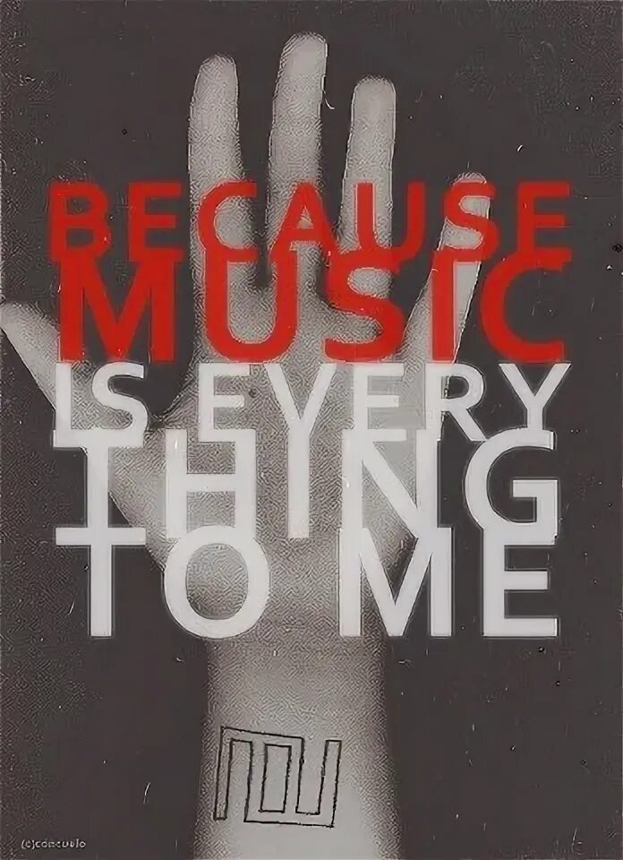 You are the music in me. Jazz is my life this is my music.