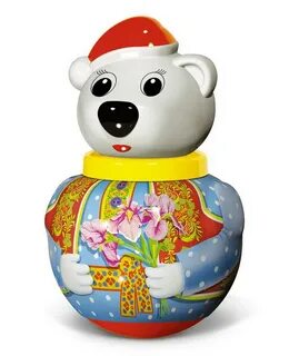 Белая неваляшка
