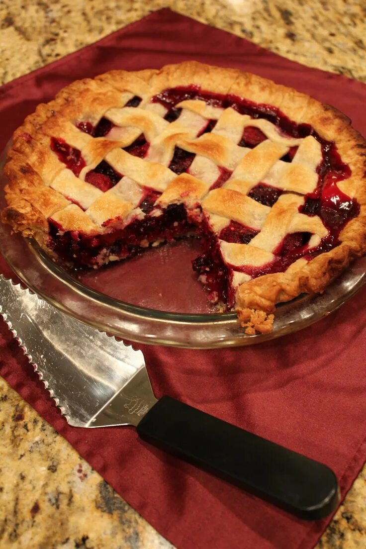 Deep Dish Cherry Pie (11" Round) - Sweet Lady Jane Homemade cherry pies, Cherry 