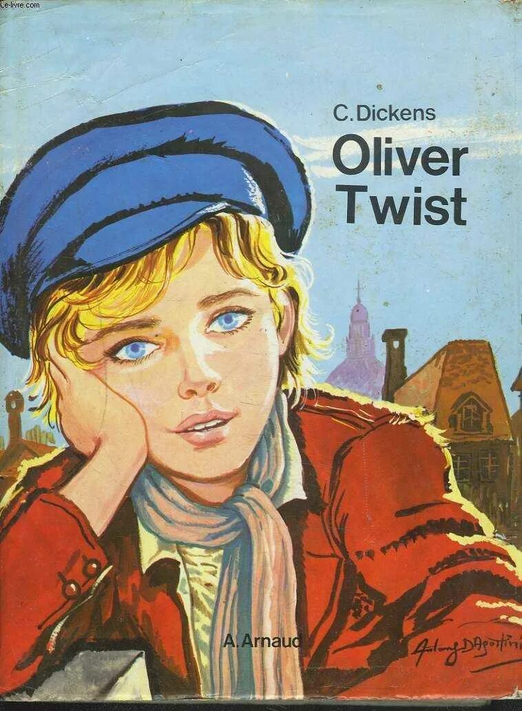 Oliver Twist книга.