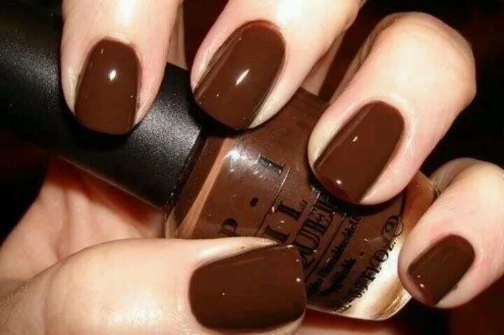 Essie Little Brown Dress (F/W 2010 Collection) Brown nail polish, Brown nails, E